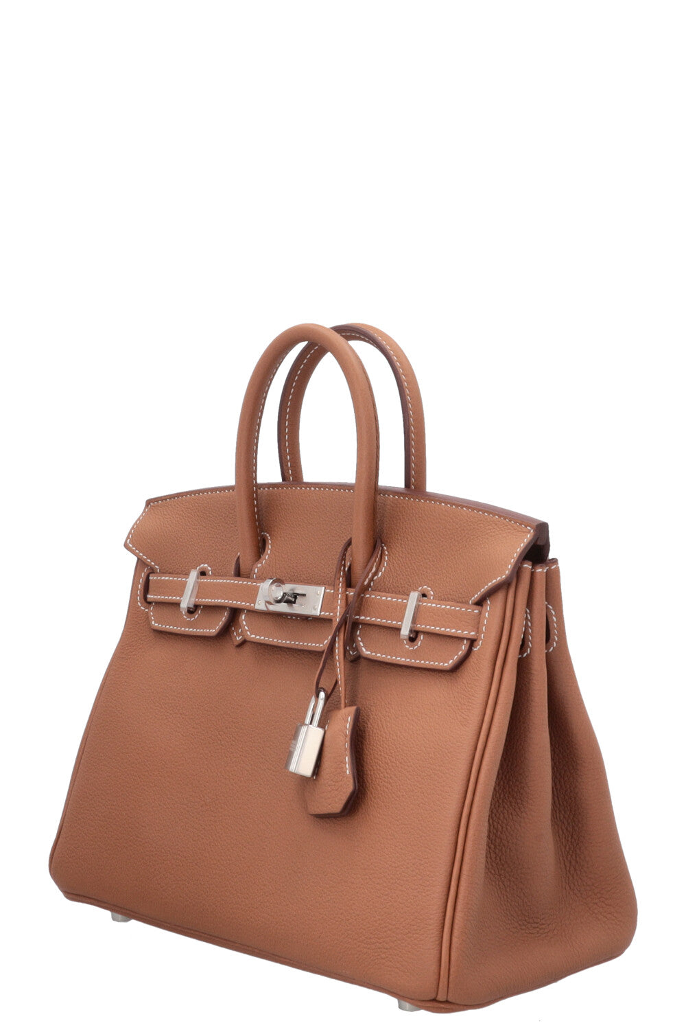 HERMÈS Birkin 25 Retourne Togo Gold