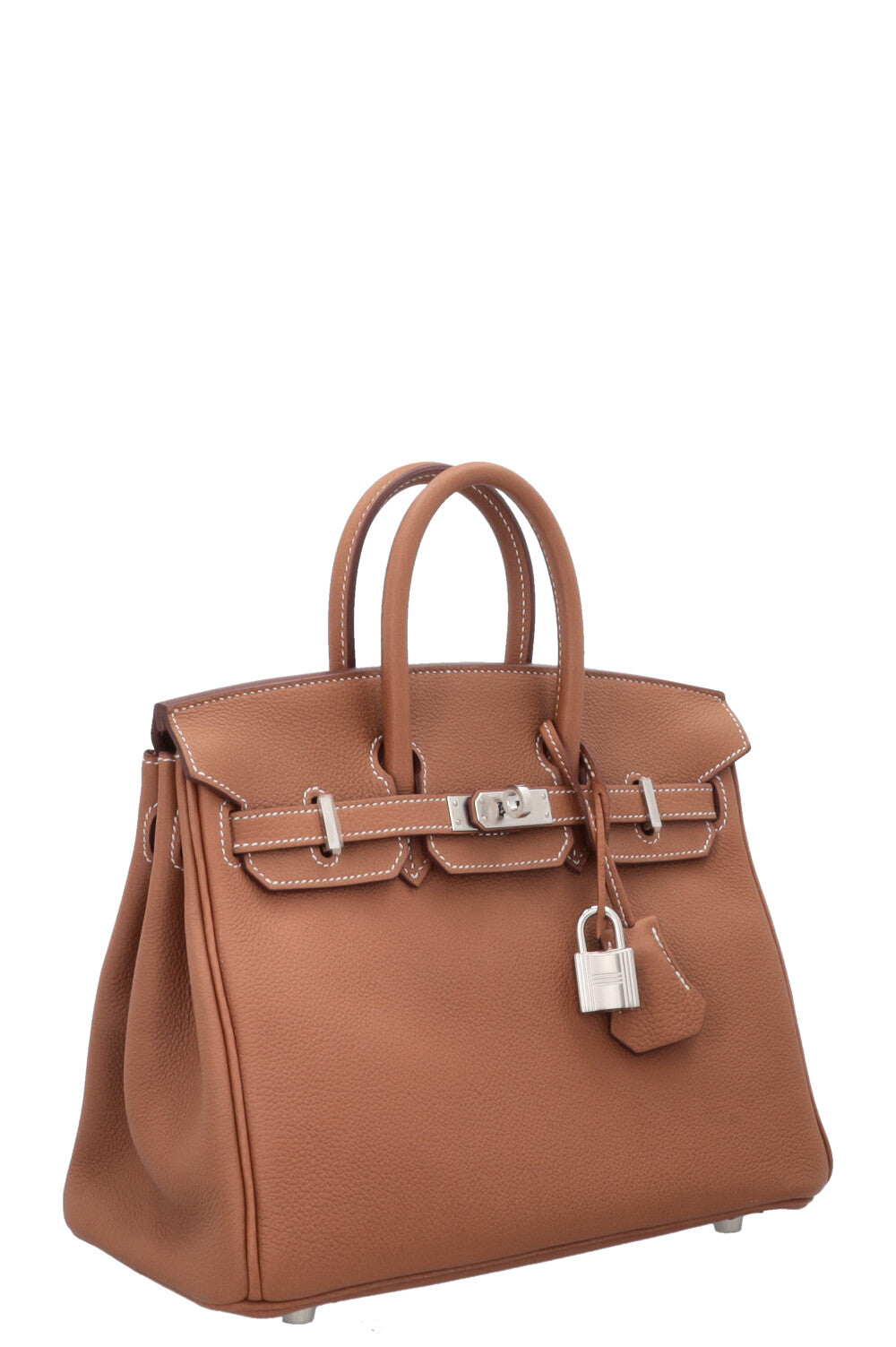 HERMÈS Birkin 25 Retourne Togo Gold