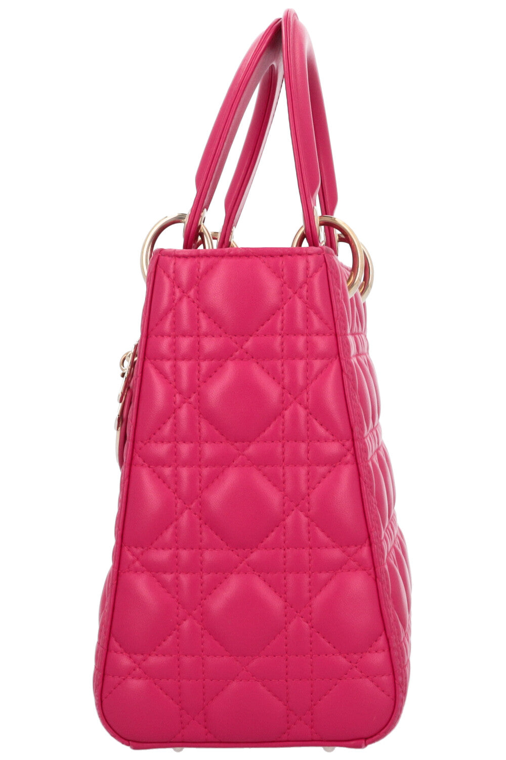 CHRISTIAN DIOR Medium Lady Dior Pink