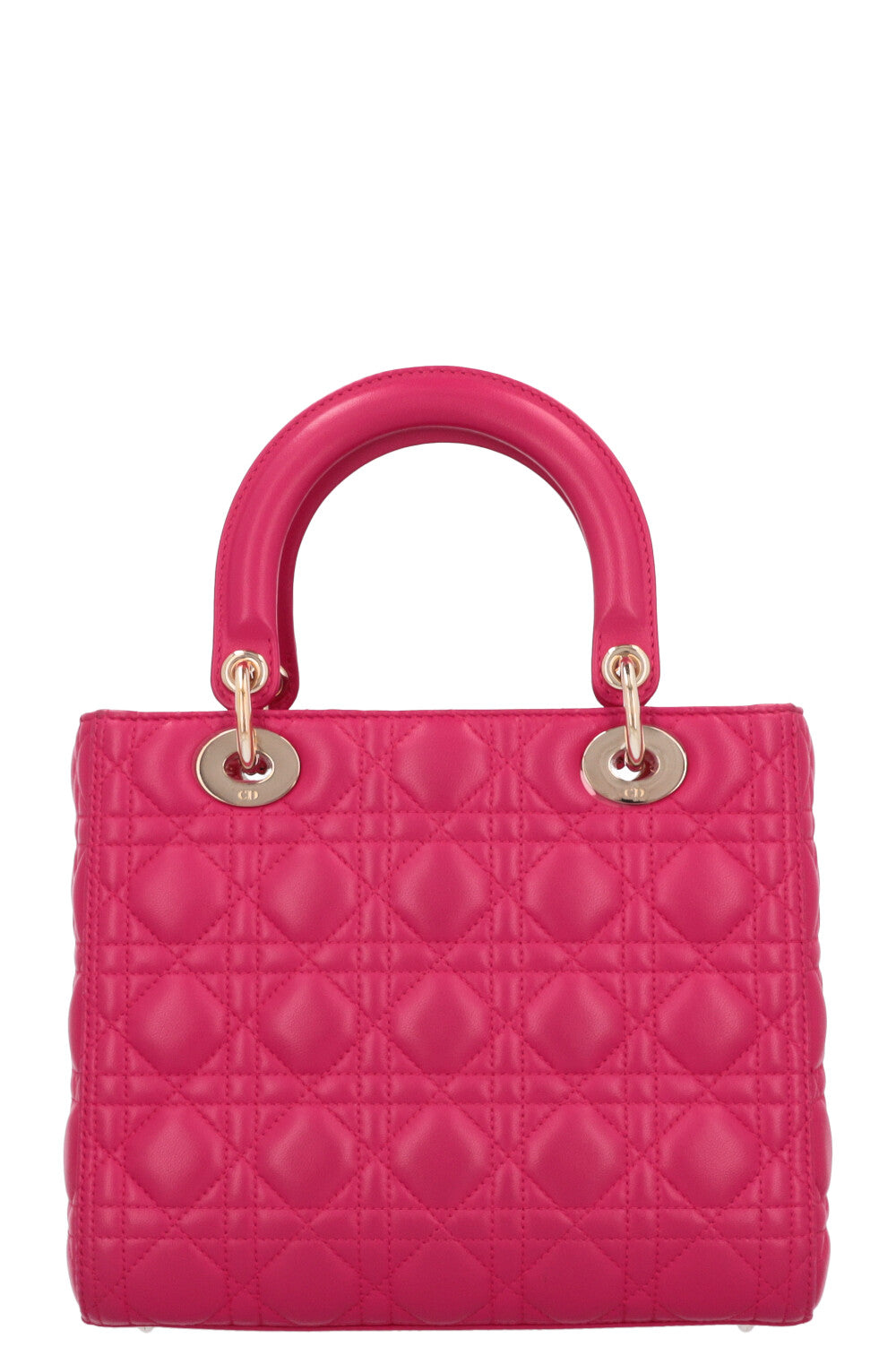 CHRISTIAN DIOR Medium Lady Dior Pink