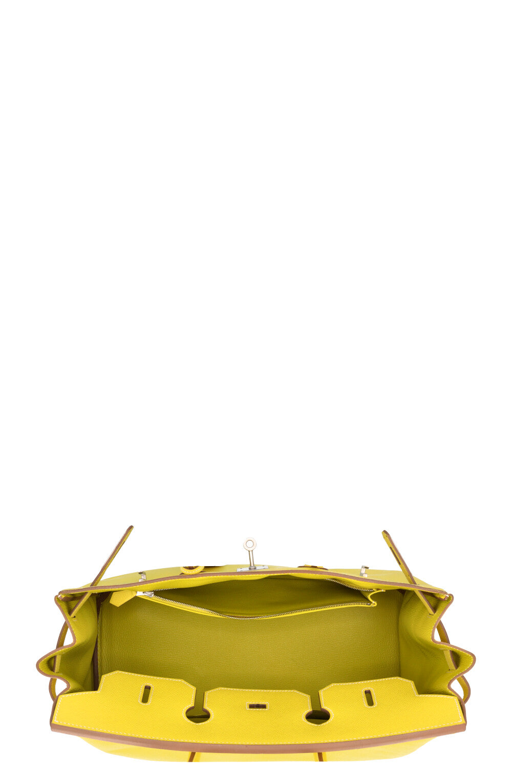 HERMÈS HSS Verso Birkin Retourne 35 Epsom Lime Kiwi