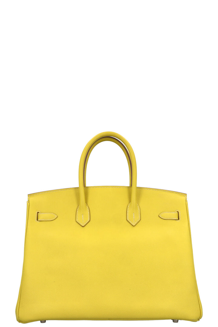 HERMÈS HSS Verso Birkin Retourne 35 Epsom Lime Kiwi