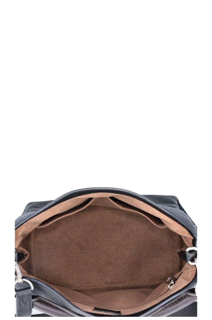 Sac Babylone BB Louis Vuitton Mahina Noir