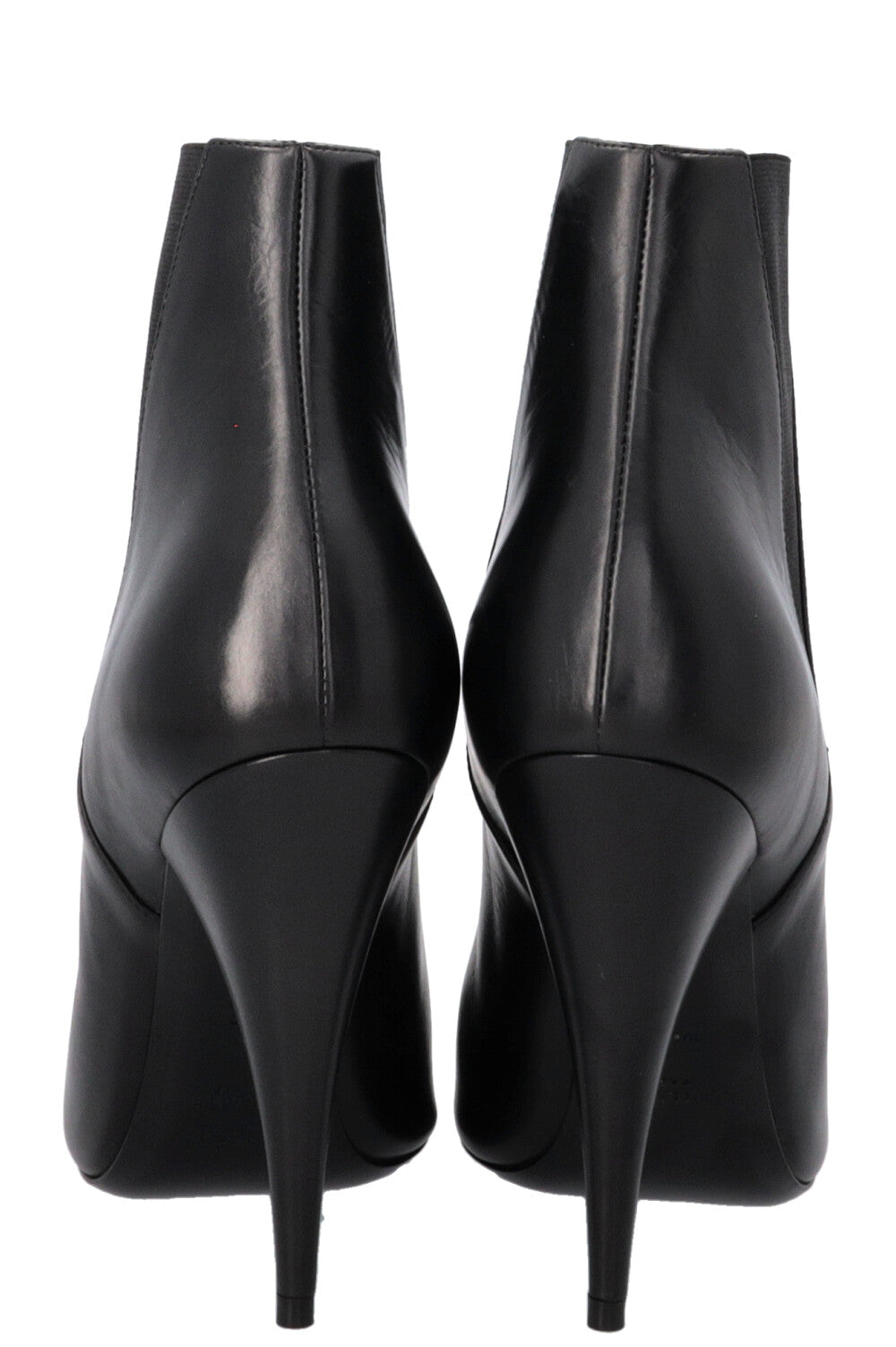 SAINT LAURENT Kiki Ankle Boots Leather Black