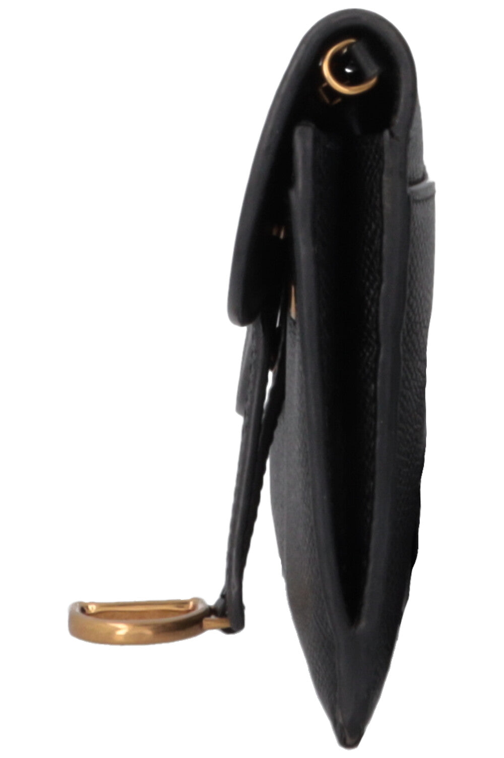 CHRISTIAN DIOR WOC Saddle Cuir Noir