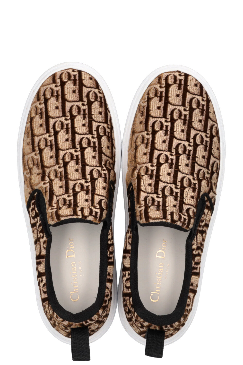 DIOR Solar Sneakers Velvet Gold
