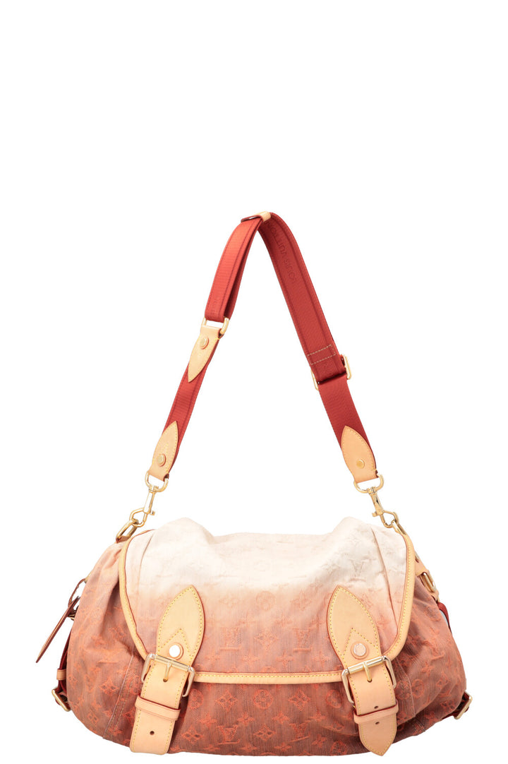 Sac Sunrise LOUIS VUITTON Denim Pêche