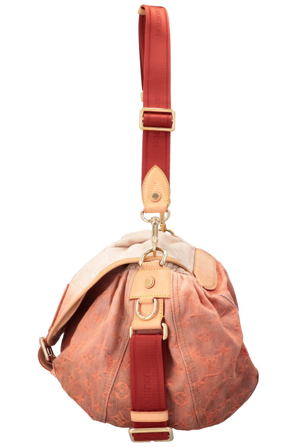 Sac Sunrise LOUIS VUITTON Denim Pêche