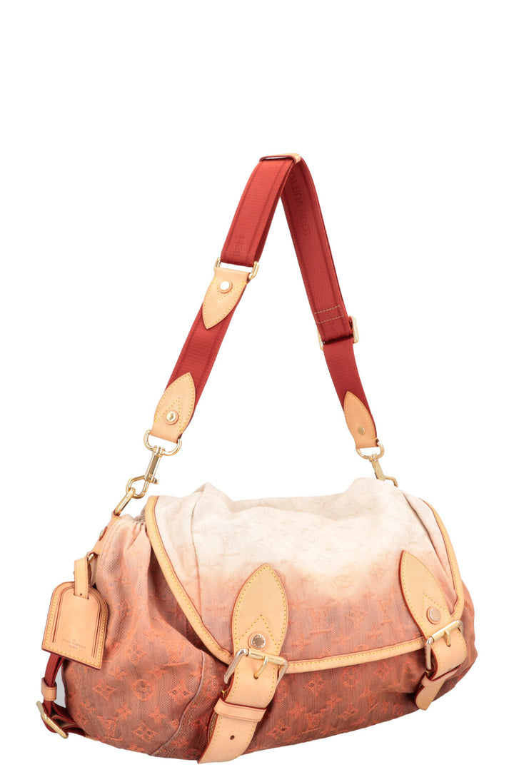 Sac Sunrise LOUIS VUITTON Denim Pêche