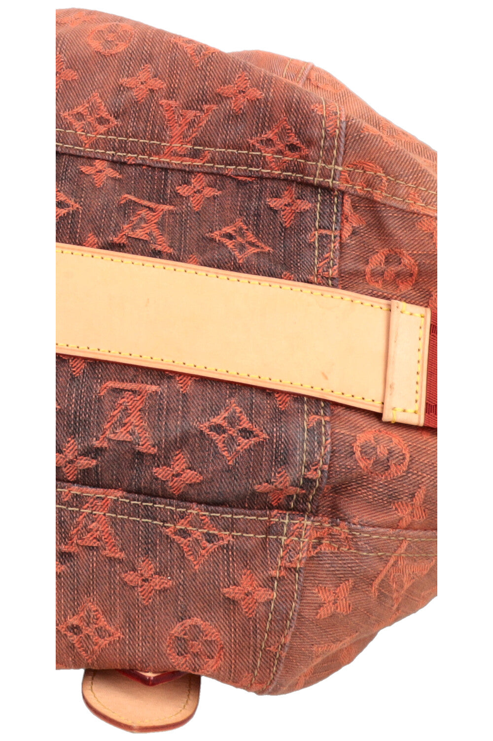 Sac Sunrise LOUIS VUITTON Denim Pêche