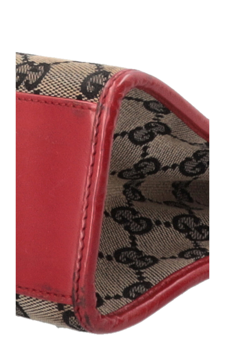 GUCCI Bardot Bag GG Red