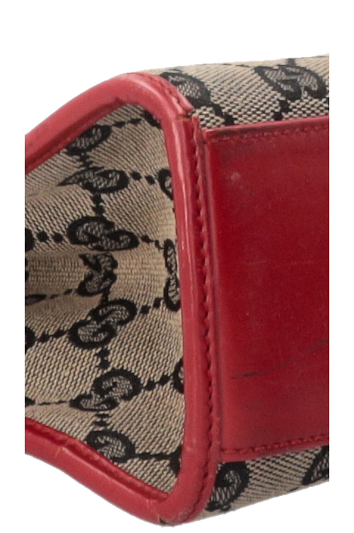 GUCCI Bardot Bag GG Red