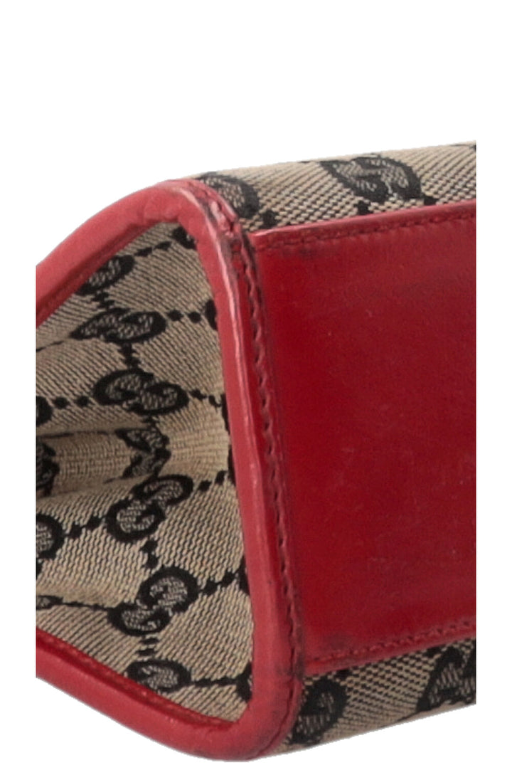 GUCCI Bardot Bag GG Red