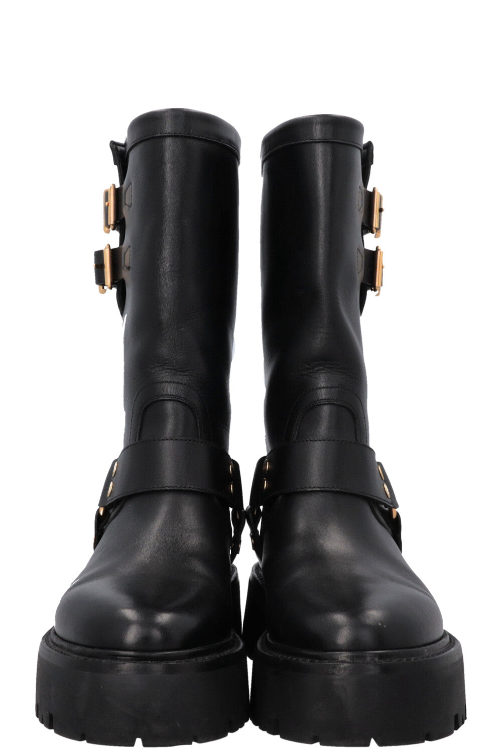 CELINE Biker Boots Black