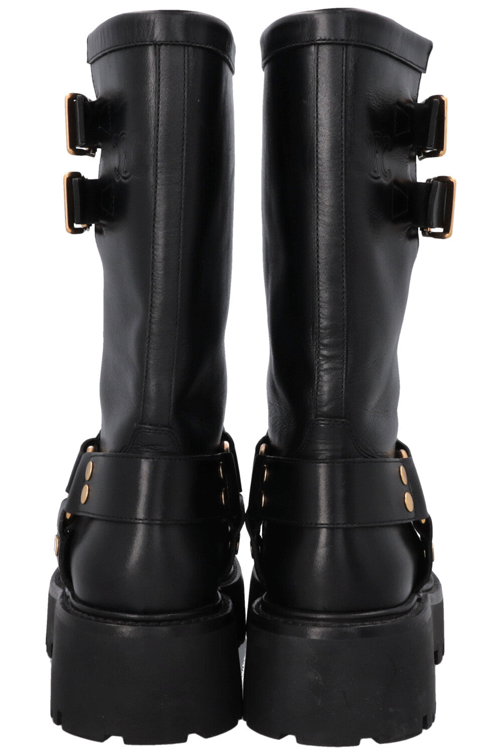 CELINE Biker Boots Black