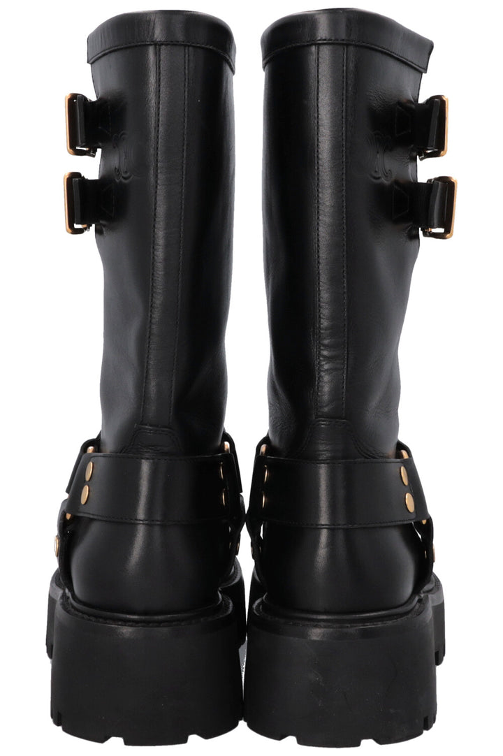 CELINE Biker Boots Black