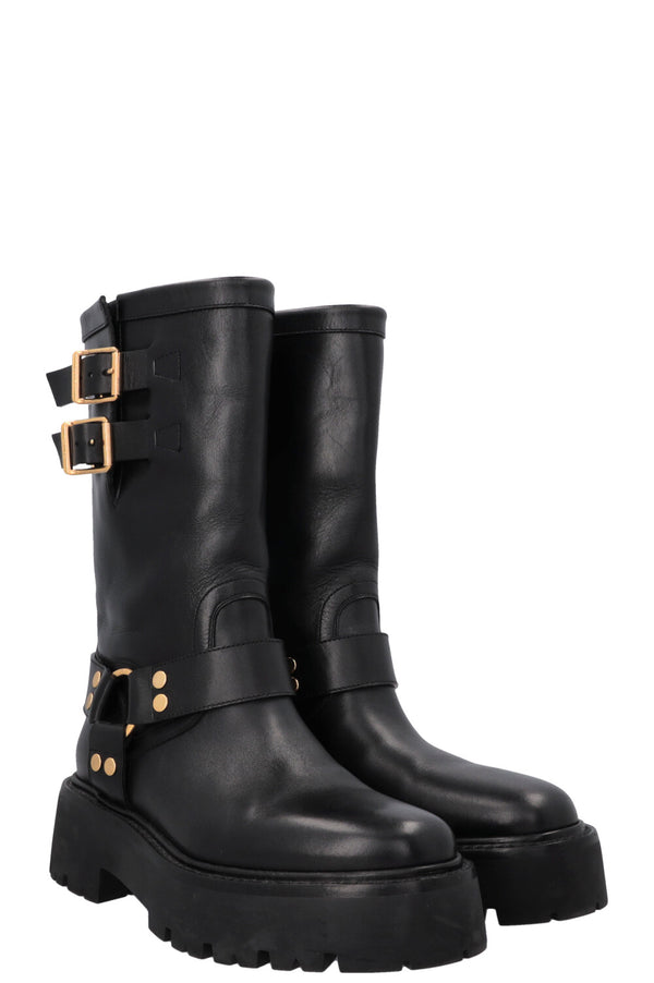 Bottes motardes CELINE noires