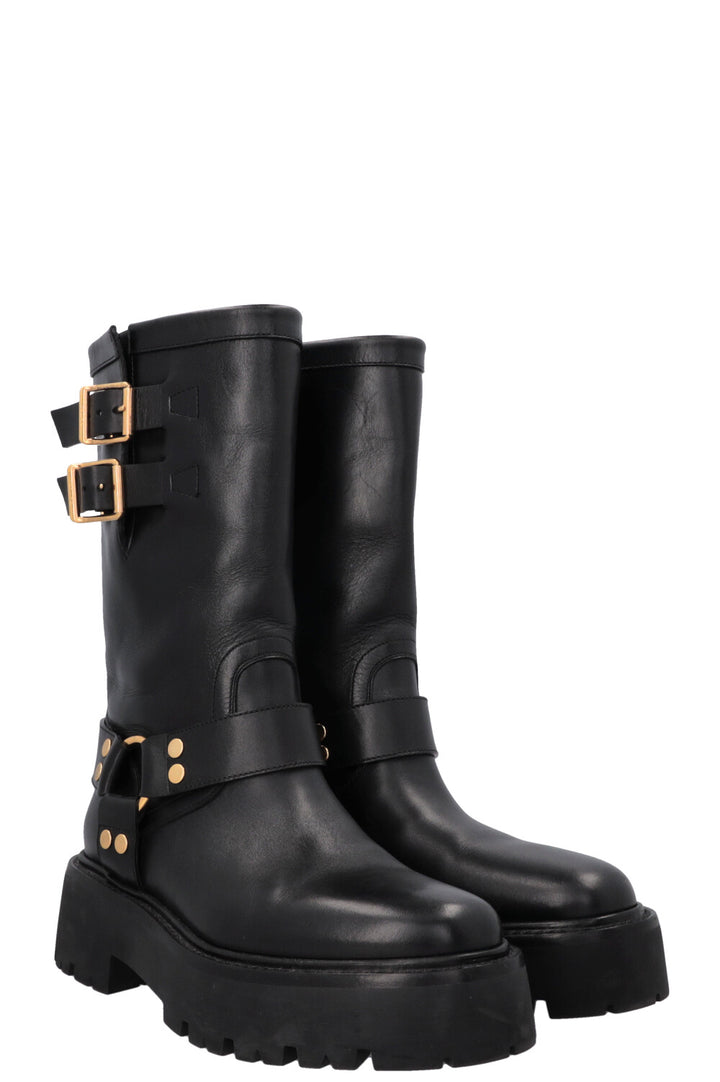 CELINE Biker Boots Black