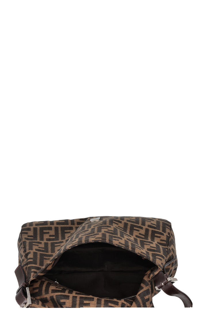 FENDI Baguette Bag Zucca Brown