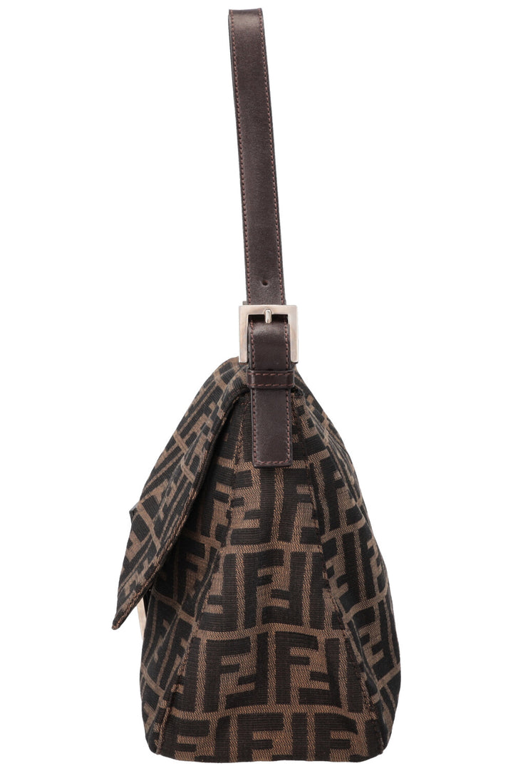 FENDI Baguette Bag Zucca Brown