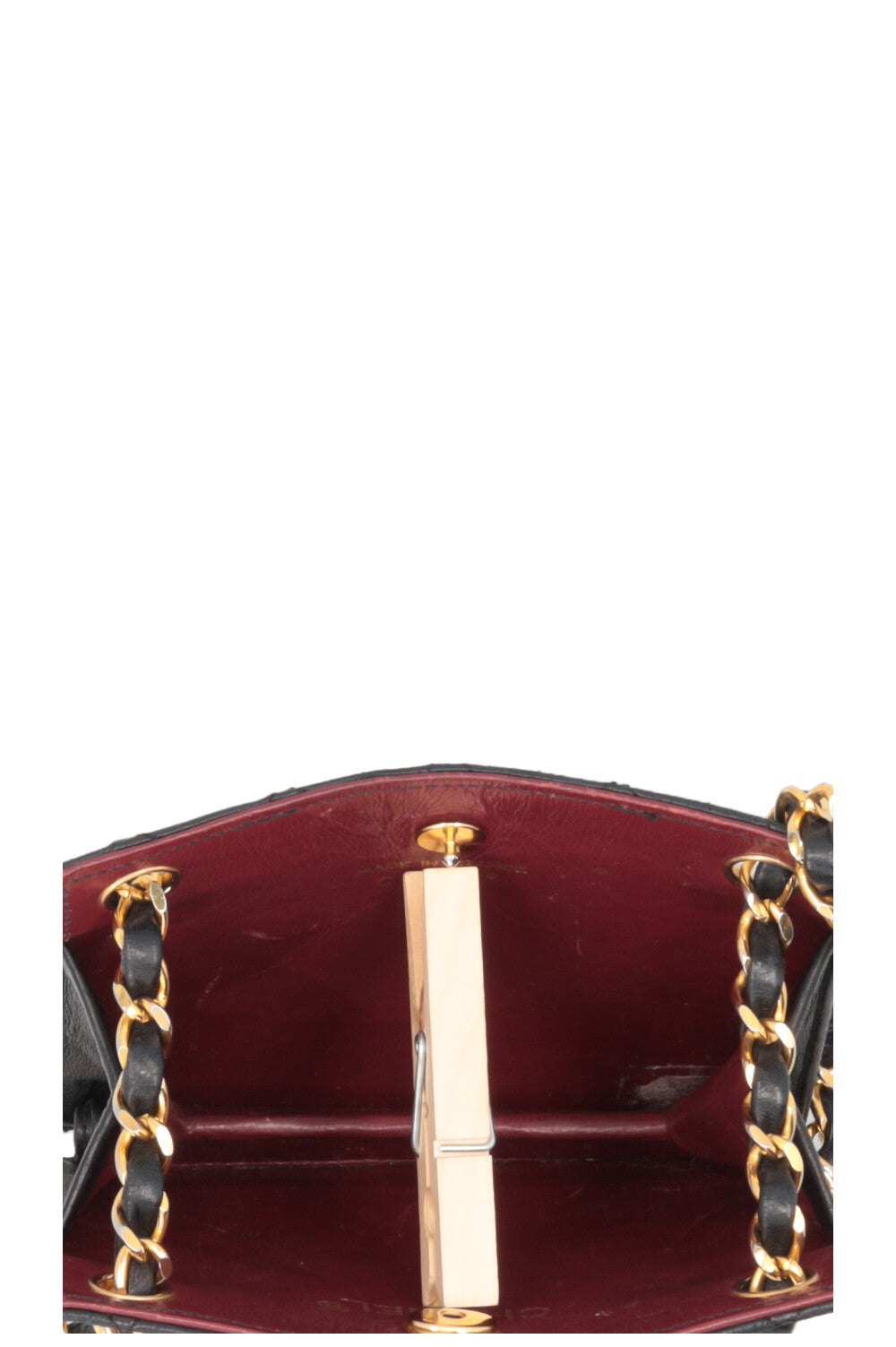 CHANEL Vintage Square Bag Mini Black