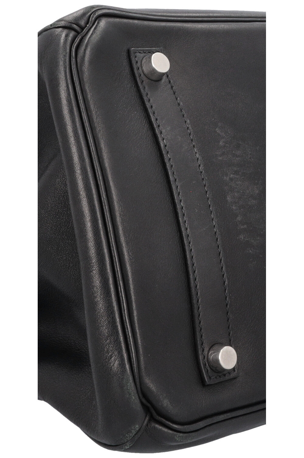 HERMÈS Birkin 35 Retourne Swift Palladium Noir