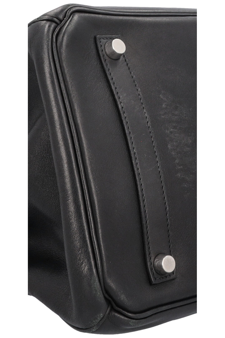 HERMÈS Birkin 35 Retourne Swift Palladium Noir