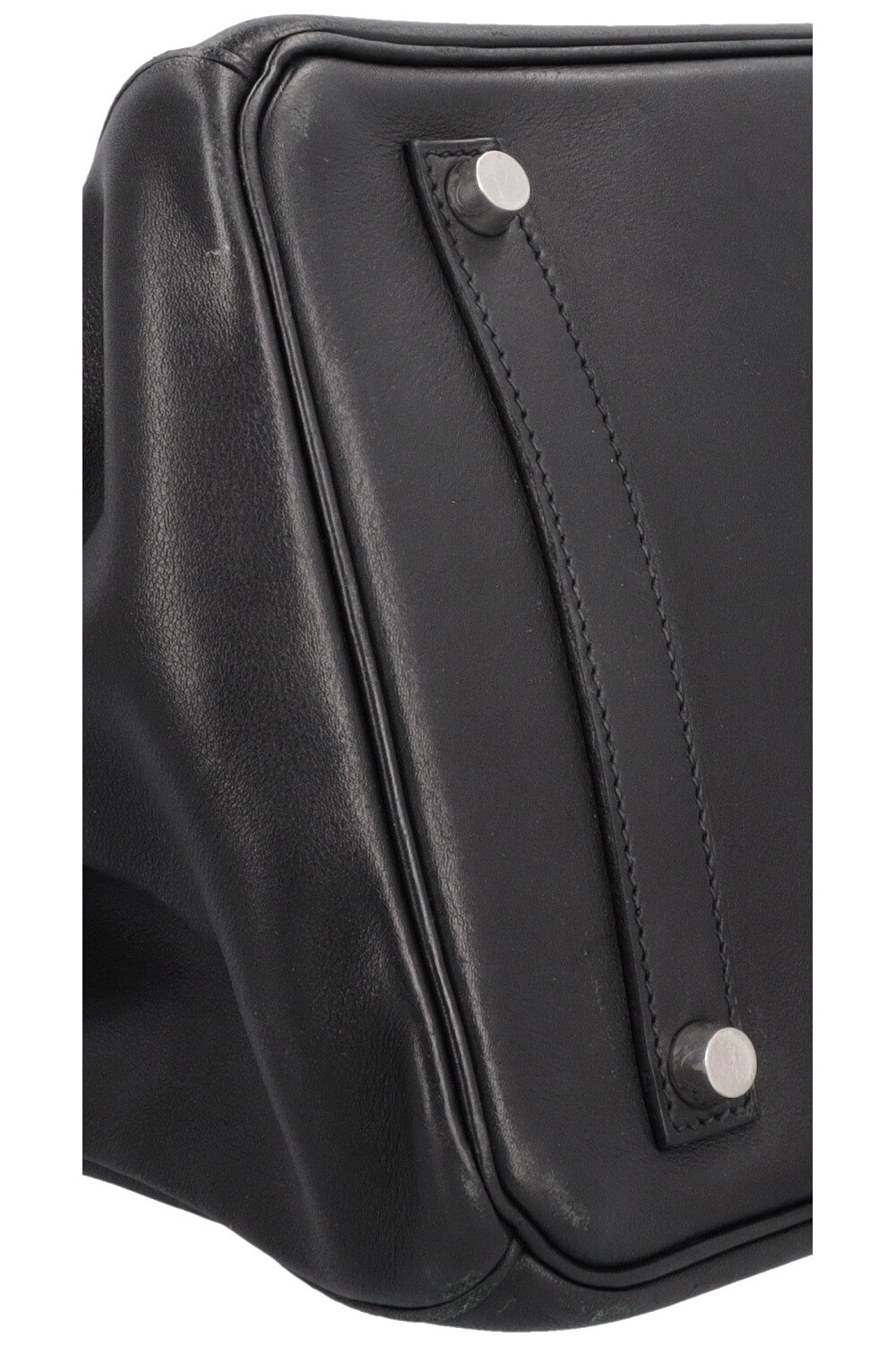 HERMÈS Birkin 35 Retourne Swift Palladium Noir