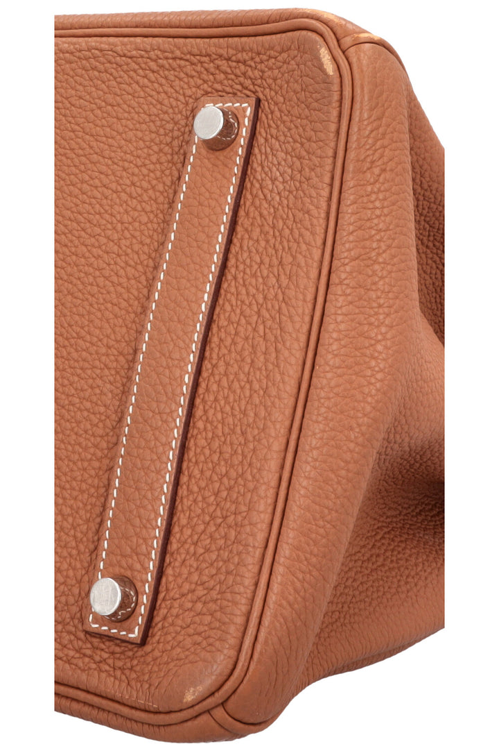 HERMÈS Birkin 35 Retourne Togo Palladium Gold