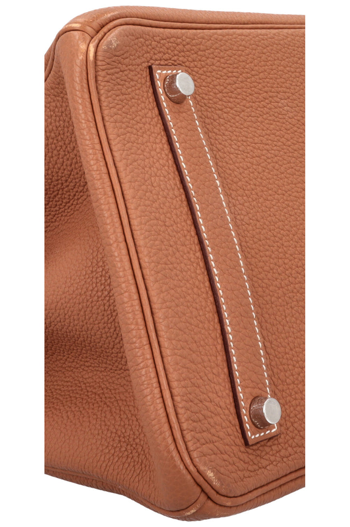 HERMÈS Birkin 35 Retourne Togo Palladium Gold