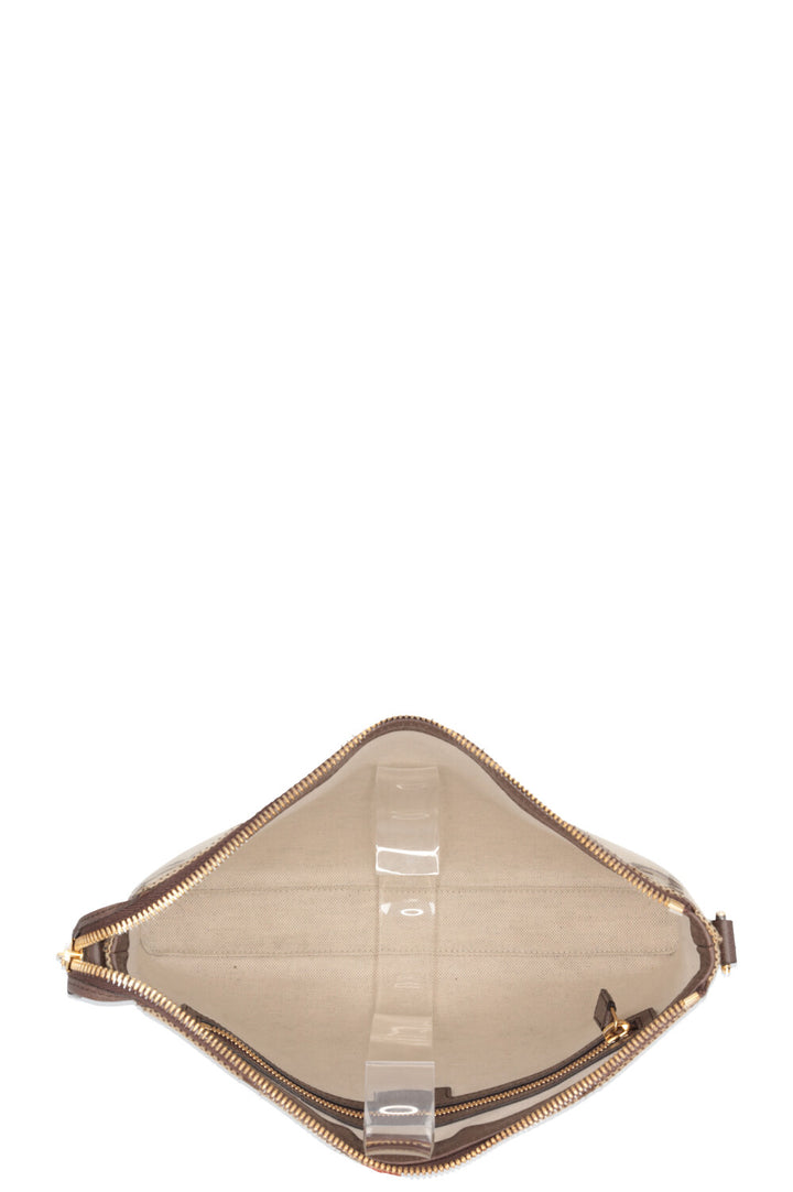 GUCCI Jumbo GG Messenger Bag Brown
