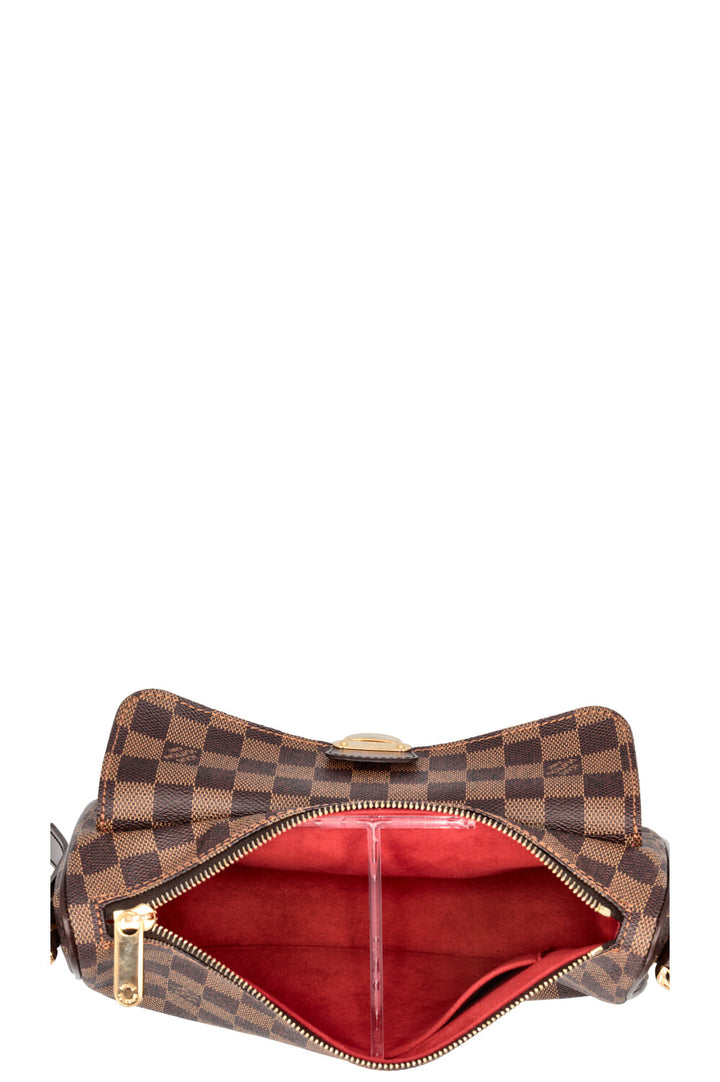 LOUIS VUITTON Ravello Crossbody Bag GM Damier Ebene