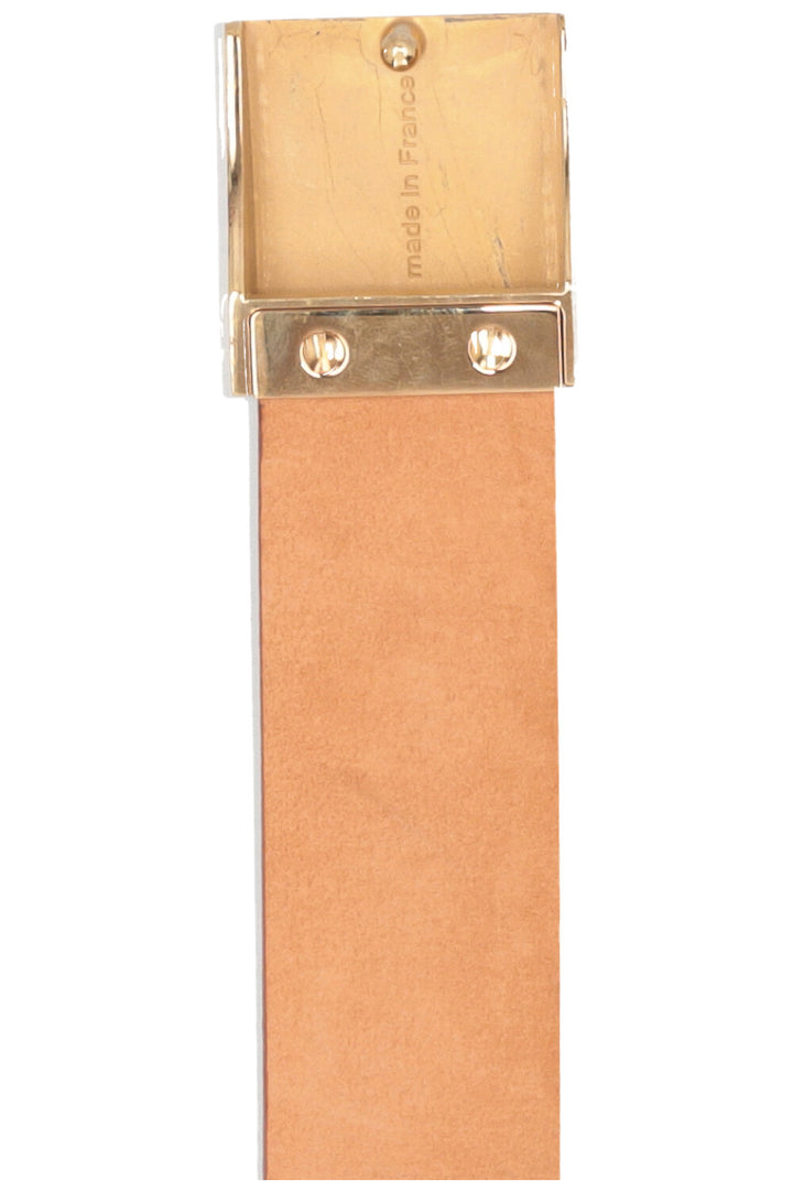 LOUIS VUITTON Belt MNG Canvas Black Multicolor
