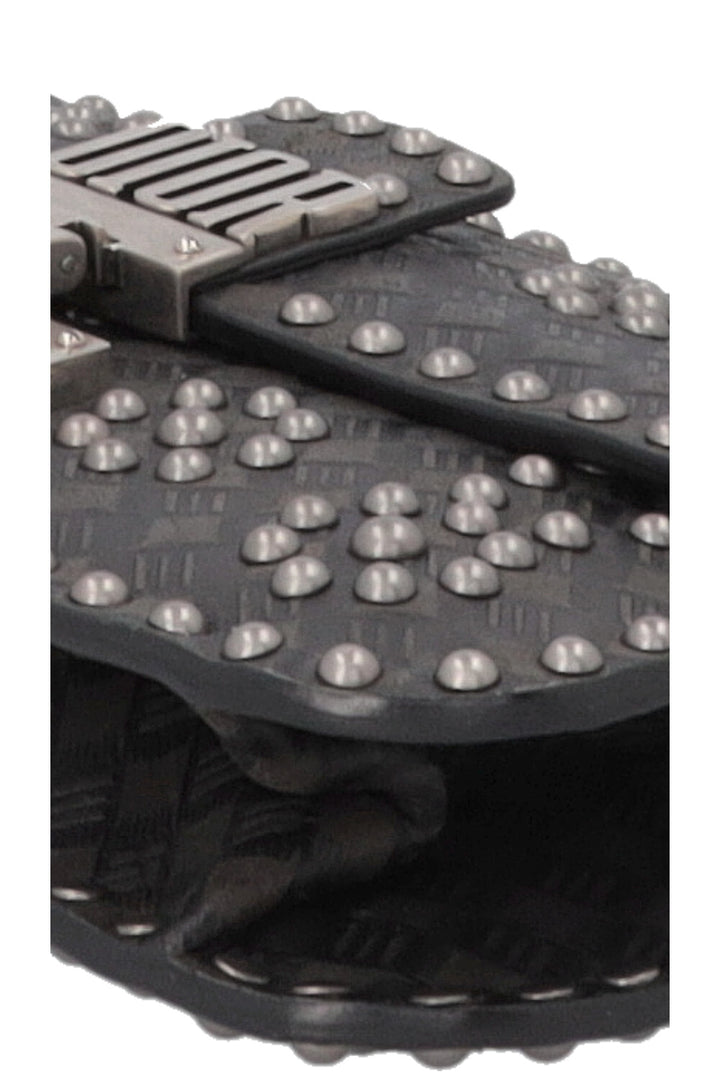 CHRISTIAN DIOR DiorAddict Studded Flap Bag Black