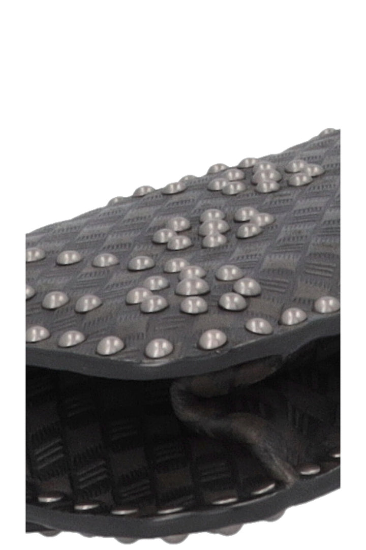 CHRISTIAN DIOR DiorAddict Studded Flap Bag Black