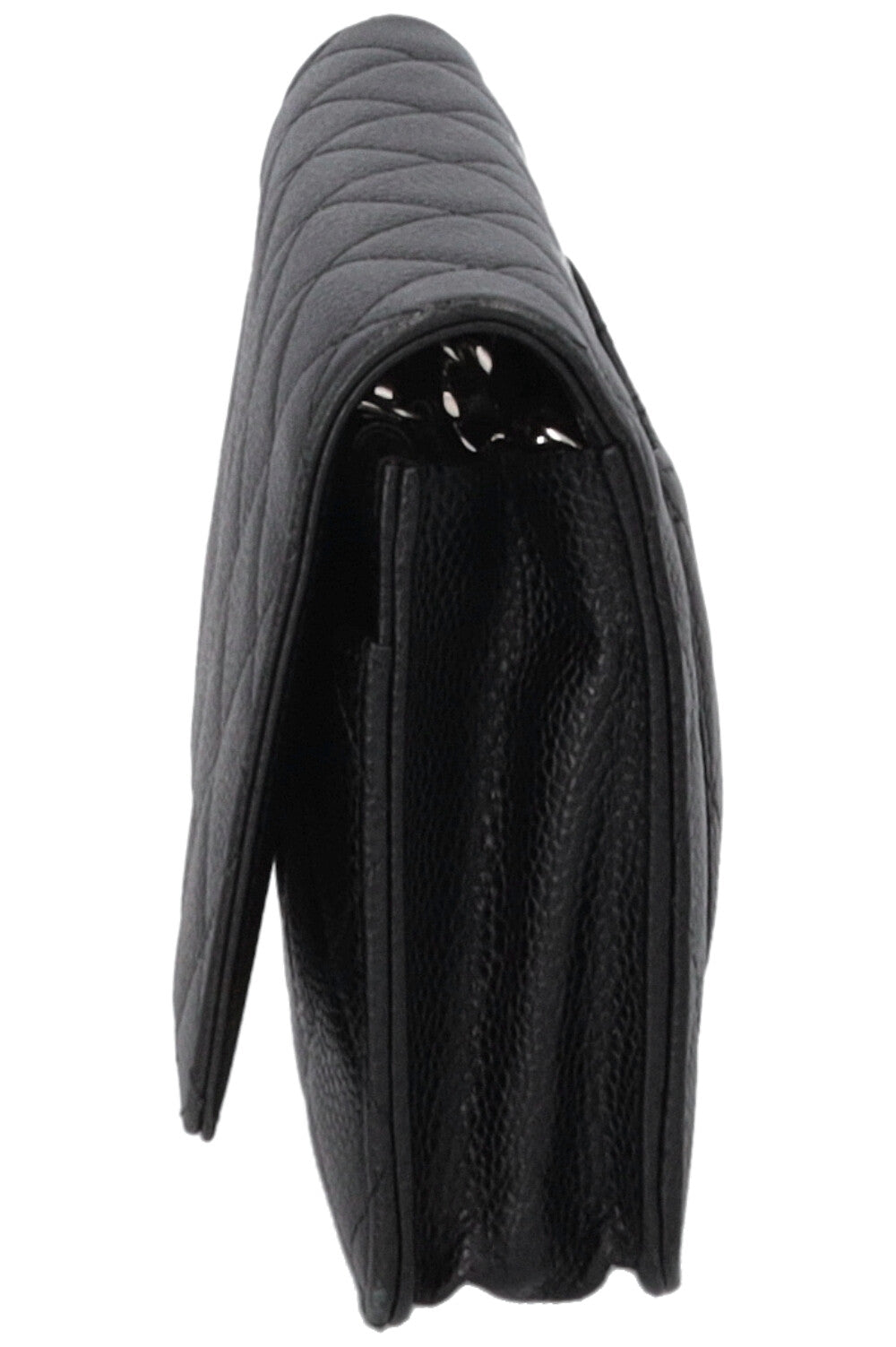 CHANEL WOC Caviar Black