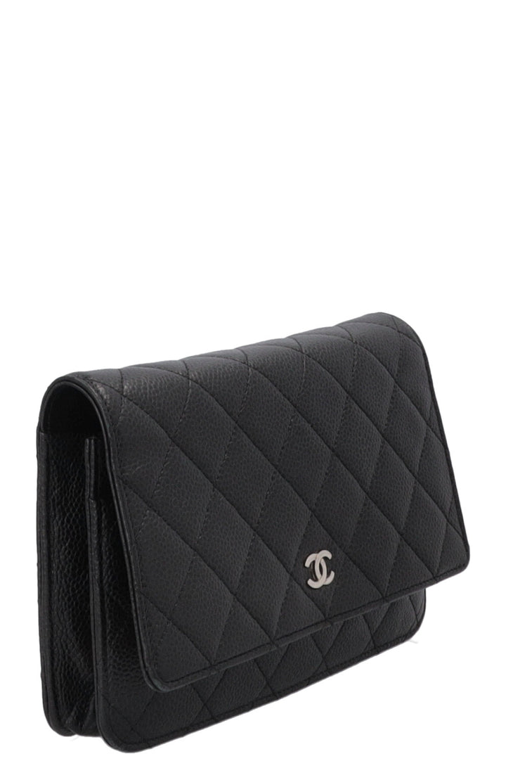 CHANEL WOC Caviar Black