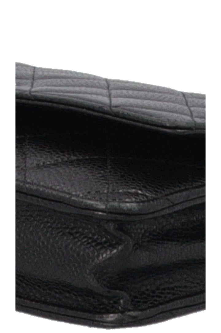 CHANEL WOC Caviar Black