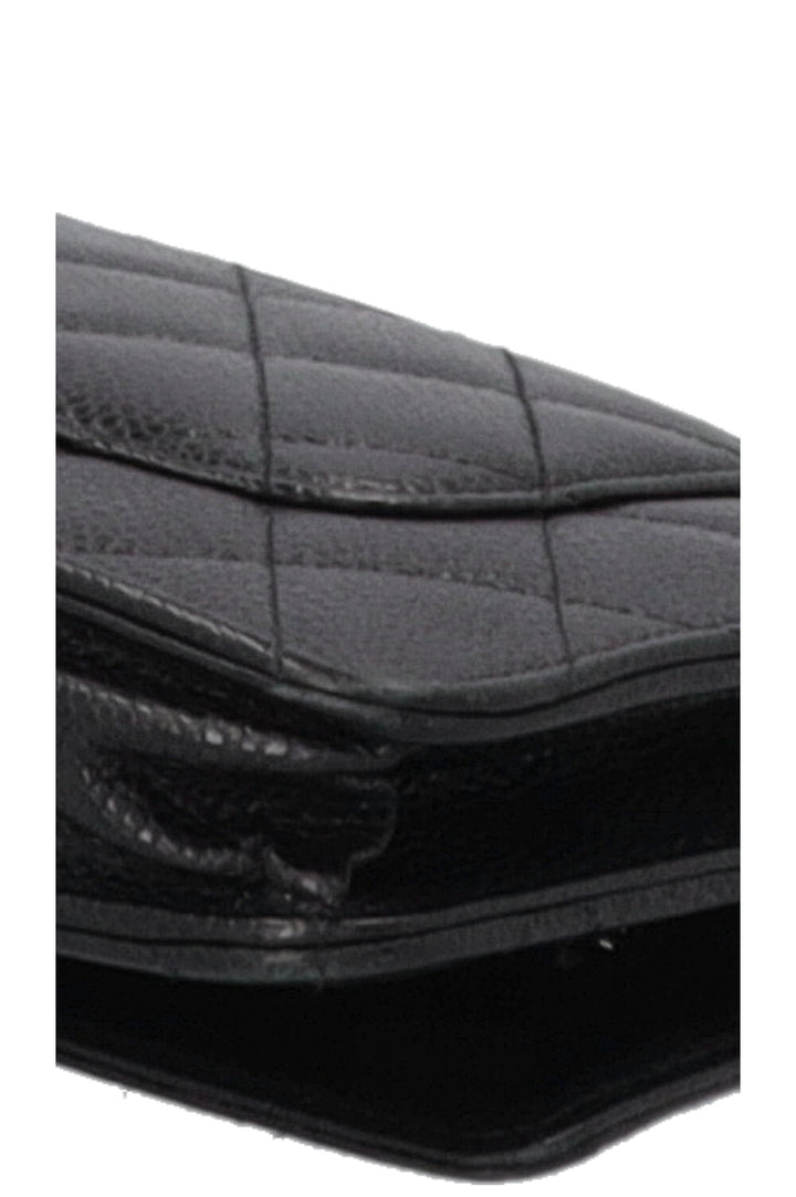 CHANEL WOC Caviar Black