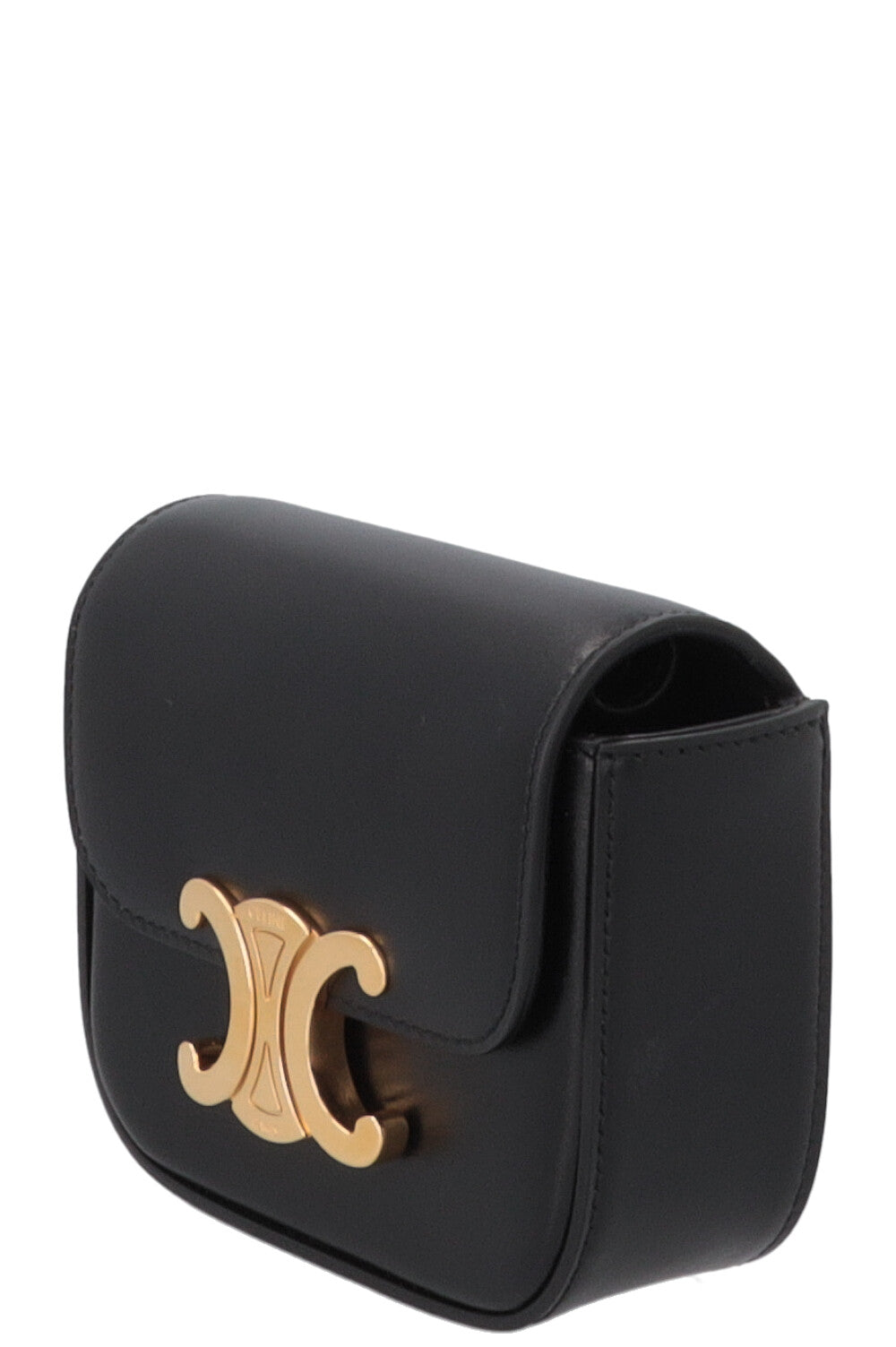 CELINE 2022 Mini Triomphe Bag Black