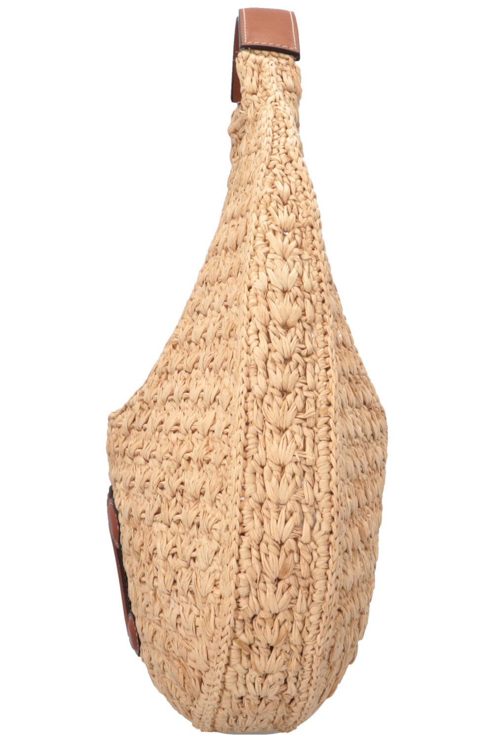 Sac porté épaule CELINE Triomphe en raphia