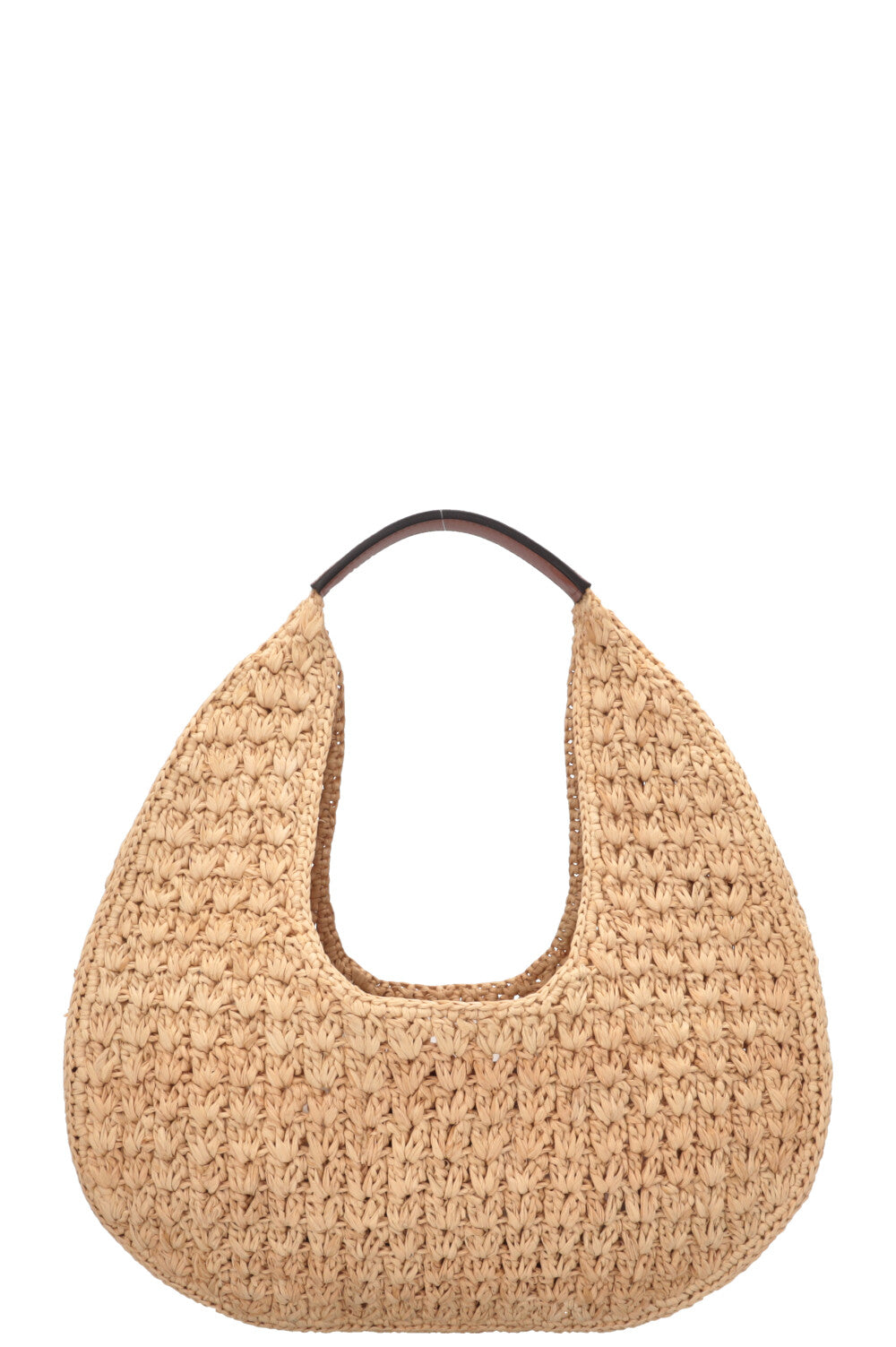 Sac porté épaule CELINE Triomphe en raphia
