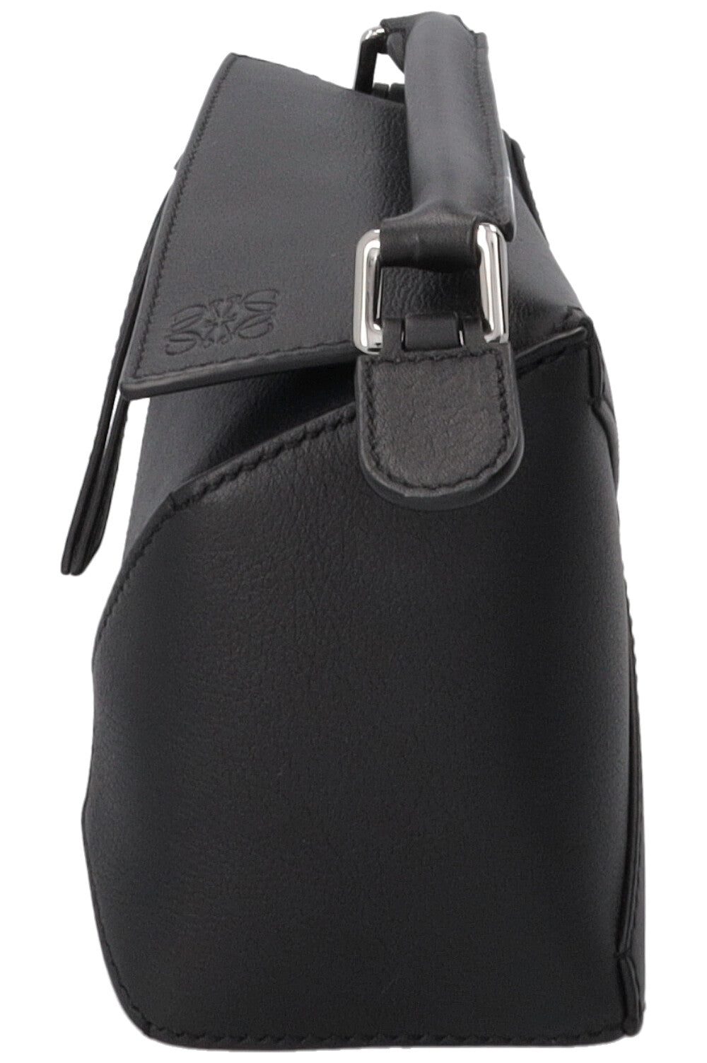 LOEWE Puzzle Edge Bag Mini Leather Black