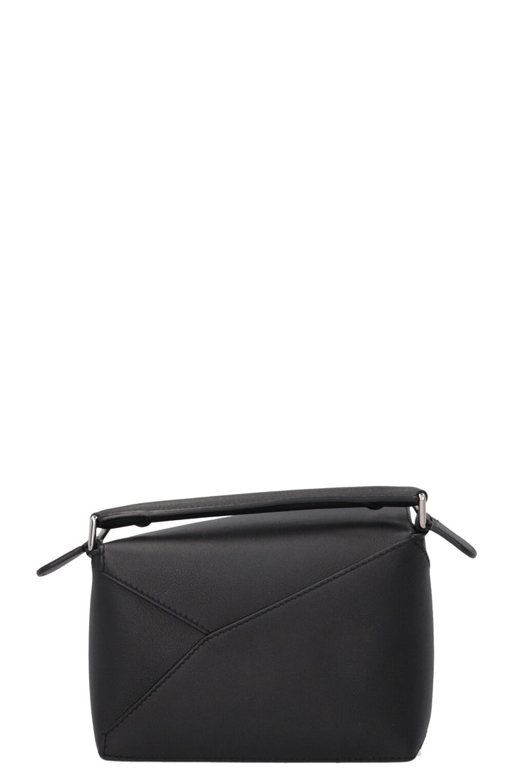 LOEWE Puzzle Edge Bag Mini Leather Black