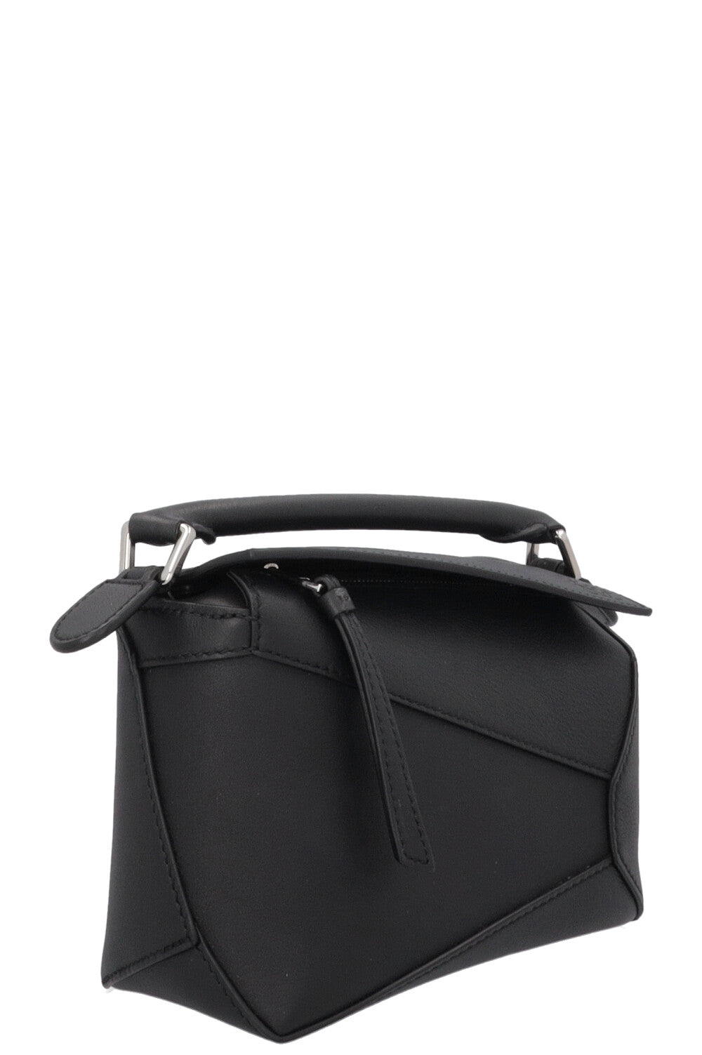LOEWE Puzzle Edge Bag Mini Leather Black