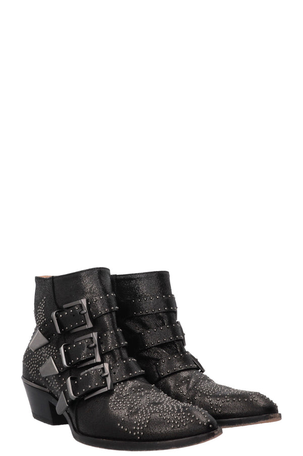 CHLOÉ Bottines Susanna Noires
