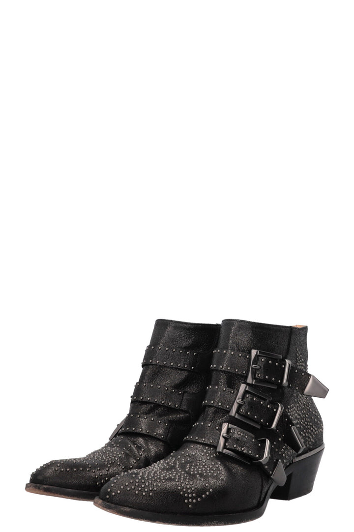 CHLOÉ Susanna Ankle Boots Black