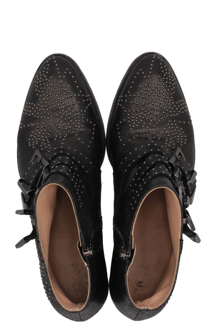 CHLOÉ Susanna Ankle Boots Black