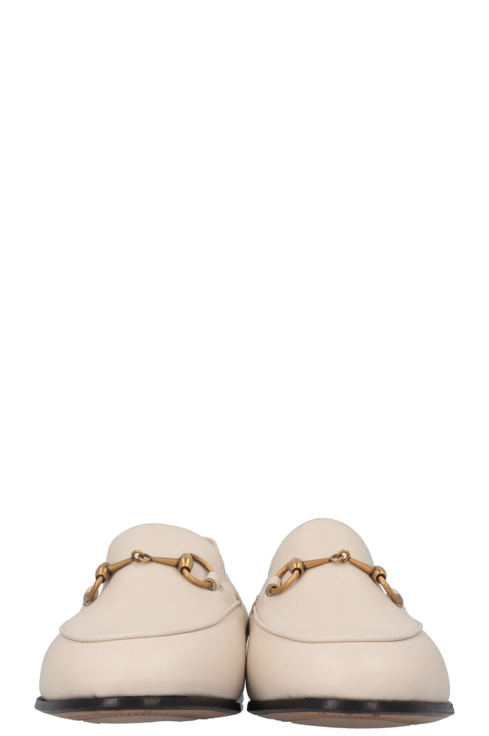GUCCI Jordaan Loafer Leather Ivory