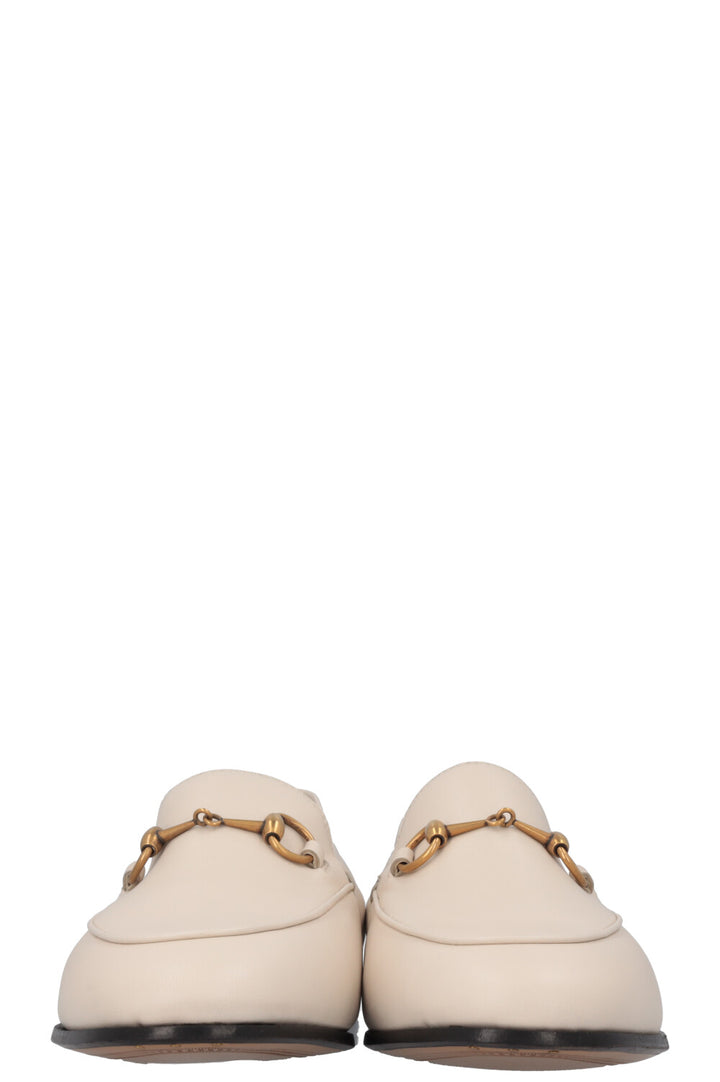 GUCCI Jordaan Loafer Leather Ivory